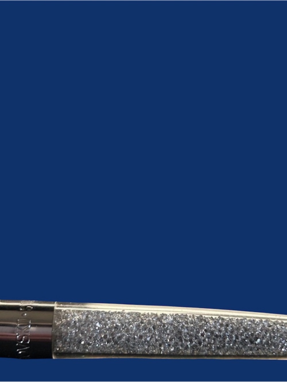 🖋️ 💎 Elegant Swarovski Black and Silver Pen 💎 🖋️